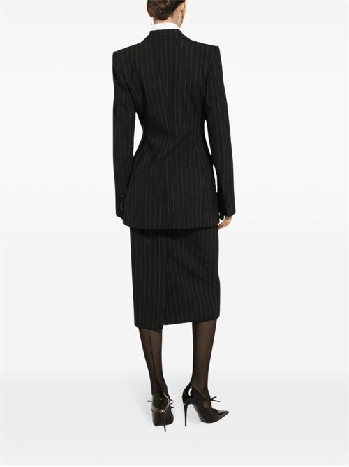 Pinstripe midi skirt DOLCE & GABBANA | F4CS8TFRBDKS8051